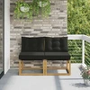 2 Vienetas Lauko Vidurinis Sofa
