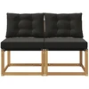 2 Vienetas Lauko Vidurinis Sofa