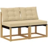 2 Vienetas Lauko Vidurinis Sofa