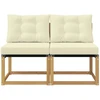 2 Vienetas Lauko Vidurinis Sofa