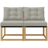 2 Vienetas Lauko Vidurinis Sofa
