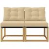 2 Vienetas Lauko Vidurinis Sofa