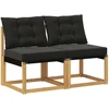 2 Vienetas Lauko Vidurinis Sofa