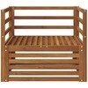 2 vnt. Lauko sofa Natūrali