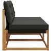 2 Vienetas Lauko Vidurinis Sofa