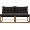 2 Vienetas Lauko Vidurinis Sofa