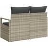 Sodo sofa su pagalve 120 x 62 x 69 cm poliratanas