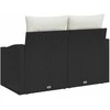 Sodo sofa su pagalve su saugykla 123 x 62 x 69 cm poliratanas