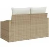 Sodo sofa su pagalve su saugykla 123 x 62 x 69 cm poliratanas