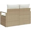 Sodo sofa su pagalve 120 x 62 x 69 cm poliratanas