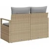 Sodo sofa su pagalve 120 x 62 x 69 cm poliratanas