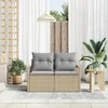 Sodo sofa su pagalve 120 x 62 x 69 cm poliratanas