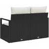 Sodo sofa su pagalve 120 x 62 x 69 cm poliratanas