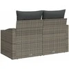 Sodo sofa su pagalve su saugykla 123 x 62 x 69 cm poliratanas