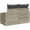 Sodo sofa su pagalve 123 x 62 x 69 cm poliratanas