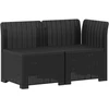 2-Vietis Sodo Sofas, Atrodo kaip Ratano 2 vietos PP Antracito