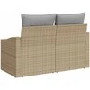 Sodo sofa su pagalve su saugykla 123 x 62 x 69 cm poliratanas