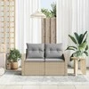 Sodo sofa su pagalve su saugykla 123 x 62 x 69 cm poliratanas