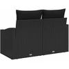 Sodo sofa su pagalve su saugykla 123 x 62 x 69 cm poliratanas