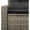 Sodo sofa su pagalve 123 x 62 x 69 cm poliratanas