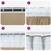 Aksominio tipo užuolaidos 2 pcs šampano 260 x 140 cm Aksomas