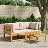 Kampinė sofa su pagalvėlėmis 2 vnt. 2 vietos