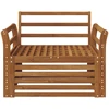 2 vnt. Lauko sofa Natūrali