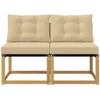 Lauko Vidurinis Sofa 2 vnt. 2 vietos