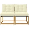 Lauko Vidurinis Sofa 2 vnt. 2 vietos