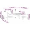 Sofa Sofos komplektas 2 vnt. Linas Poliesteris