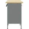 Darbo spinta 3 vnt. Raudona ir pilka 150 x 55 x 85 cm