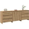 3 dalių indauja Artisan Oak Engineered Wood