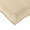 Pallet pagalvių rinkinys 3 pcs Smėlio Oksfordo audinys
