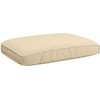 Pallet pagalvių rinkinys 3 pcs Smėlio Oksfordo audinys