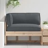 Pallet pagalvių rinkinys 3 pcs Antracitas Oksfordo audinys