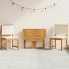 Lauko baldų komplektas Sodo Bistro Rinkinys 3 pcs Ruda Kietos akacijos mediena