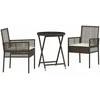 Lauko baldų komplektas Sodo Bistro Rinkinys 3 pcs Ruda poliratanas