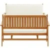 Sodo Sofų Rinkinys 3 pcs Ruda 120 x 65,5 x 79 cm