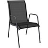 Sodo valgomojo komplektas 3 pcs Juoda