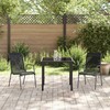 Sodo valgomojo komplektas 3 pcs Juoda