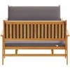Sodo Sofų Rinkinys 3 pcs Ruda 120 x 65,5 x 79 cm