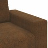 Sofa 3 vnt. Ruda Lino mišinio audinys
