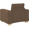 Sofa 3 pcs Ruda 221 x 80 x 80 cm Lino mišinio audinys
