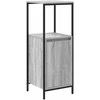 Vonios baldų rinkinys 3 pcs Pilkas Sonoma Apdirbta mediena