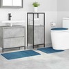 Antisklidus vonios kilimėlių rinkinys 3 pcs Mėlyna PP