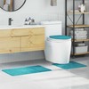 Antisklidus vonios kilimėlių rinkinys 3 pcs Turkio PP