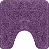 Antisklidus vonios kilimėlių rinkinys 3 pcs Violetinė PP