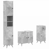 3 dalių vonios spintelių komplektas BREDA Apdirbta mediena