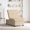 Ištraukiama sofa-lova Kreminė 194 x 67 x 82 cm Mikropluoštas
