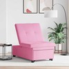 Ištraukiama sofa-lova Rožinė 194 x 50 x 82 cm audinys